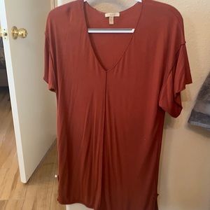 Anthropology oversized casual shirt.